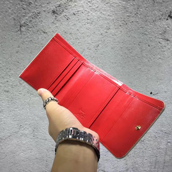 【ルブタン コピー Christian Louboutin】16/17AW新作 二つ折り財布 (BLACK)7040105