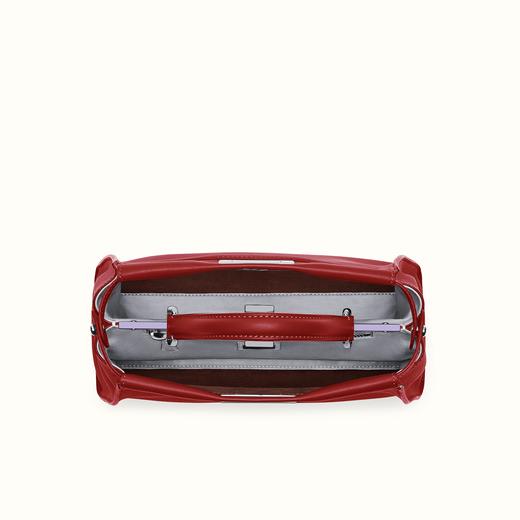FENDI フェンディ コピー ピーカブー レッドレザー ハンドバッグ 8BN2903ZNF03M5