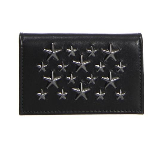 ジミーチュウ コピー Jimmy Choo/スタッズ カードケース gunmetal jc70137