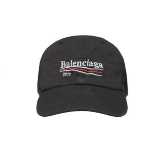 新作 大人気 17AW BALENCIAG バレンシアガ キャップ コピー ロゴキャップ ブラック 7090101 