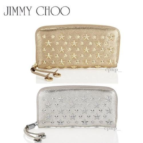 ジミーチュウ コピー JIMMY CHOO【FILIPA】長財布 ゴールドシャンパン jc70109