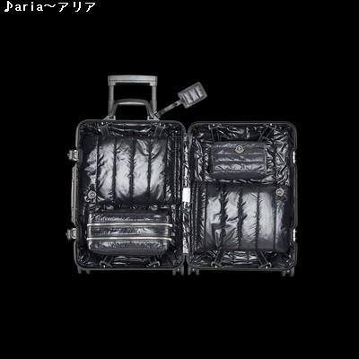【関税送料込】Rimowa&Moncler スーツケース コピー black♪ 7090114