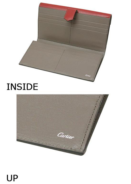 CARTIER/カルティエ スーパーコピー★マスト×Wホック財布×レッド★最新作 7060502