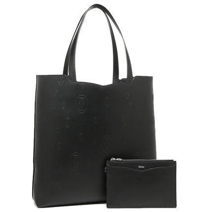 カルティエ トートバッグ ショルダーバッグ L1001933　☆BLACK
