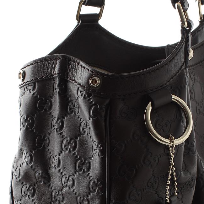 グッチ スーパーコピー バッグ GUCCI 211944 AA61G 2019シマレザー SUKEY スーキー ショルダーバッグ チョコレート