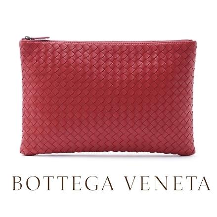 17秋冬 ☆BOTTEGA VENETA スーパーコピー☆ ドキュメントケース CHINA RED 7101016