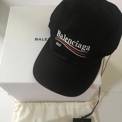 新作 大人気 17AW BALENCIAG バレンシアガ キャップ コピー ロゴキャップ ブラック 7090101 
