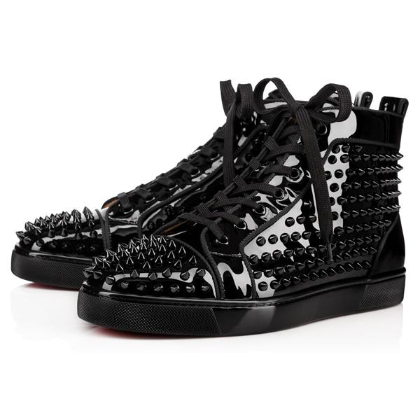 Christian Louboutin靴スーパーコピー Louis Orlato Vernis/Spikes 7052610