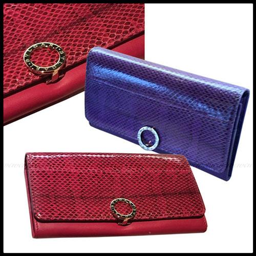 SALE!! BVLGARI コピー★上品なパイソン長財布★2色 7031409