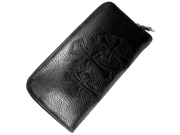 クロムハーツ ベビーバンクローバー 小銭入れ分離 BLK Chromehearts7010962