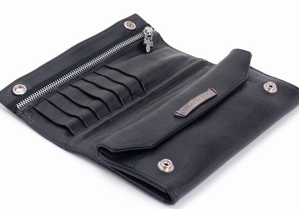 クロムハーツ財布 コピー 定番レザーロングウオレット Chromehearts611010
