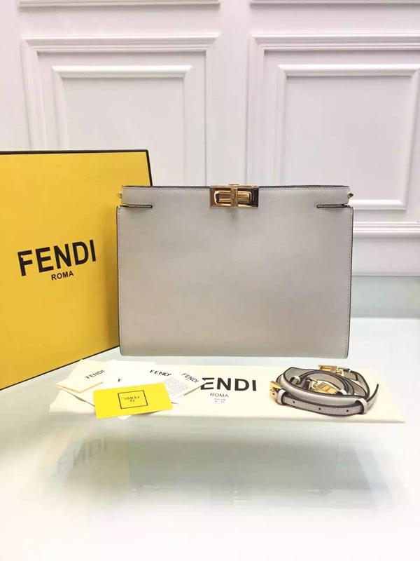 2016新作FENDI フェンディコピー PEEKABOO クラッチ 8BP1025AWF0658
