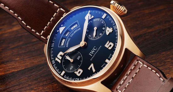 IWC スーパーコピー  ビッグ パイロットウォッチ アニュアルカレンダー プティ・フランス リミテッド IW502701