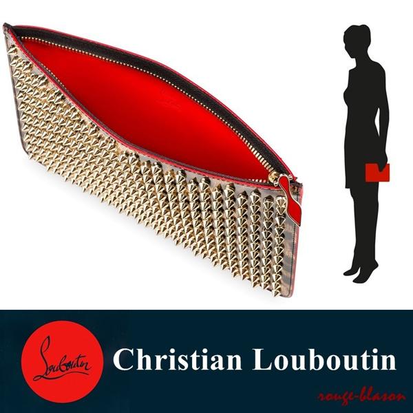新作クリスチャンルブタン コピー Christian Louboutin 新作！loubiposh baby pouch レオパード 7042605