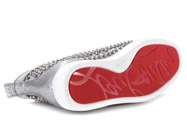 クリスチャンルブタン コピー 16SS LOUIS FLAT LAMINATO ANIMAL/SPIKES 11 60153 S014