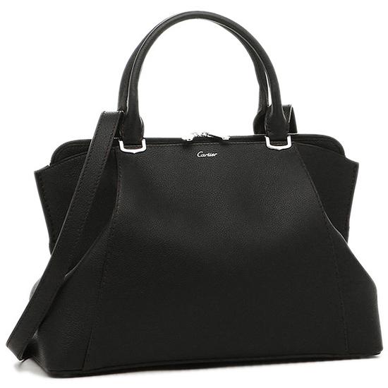 カルティエ バッグ CARTIER レディースハンドバッグ L1001830 C DE CARTIER C ドゥ SMALL MODEL 2WAYバッグ ONYX
