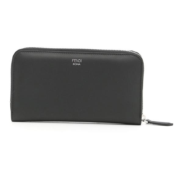 新作【フェンディスーパーコピー FENDI】BAG BUGS Zip Wallet Black 7042722