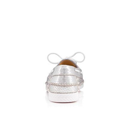 Christian Louboutinルブタン コピー スパイク シルバードライビング シューズ 7053104 