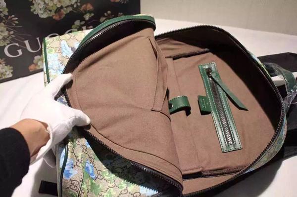 2016新作 ☆グッチ スーパーコピー gg supreme broom canvas backpack 406370 KU2KX 8967