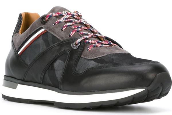 モンクレールスーパーコピーMONCLER シューズスエードパネル スニーカー