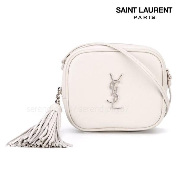 ★Saint Laurent サンローランスーパーコピー モノグラム タッセル付 カメラバッグ/LG 7050206