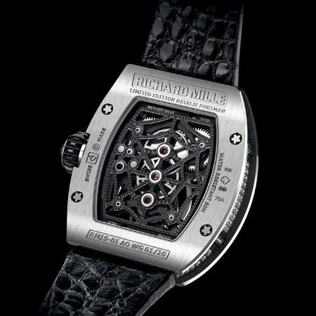 リシャールミル スーパーコピー 手巻トゥールビヨン RM 19-01TOURBILLON NATALIE PORTMAN