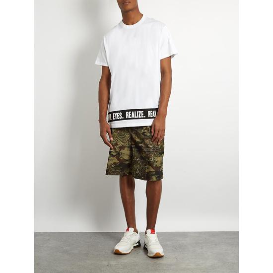 SALE★GIVENCHY ジバンシィ スーパーコピー Columbian-fit cotton Tシャツ 7072408 