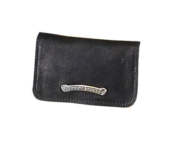 クロムハーツ スーパーコピー カードケース グロメット付き デストロイレザー Chromehearts612026