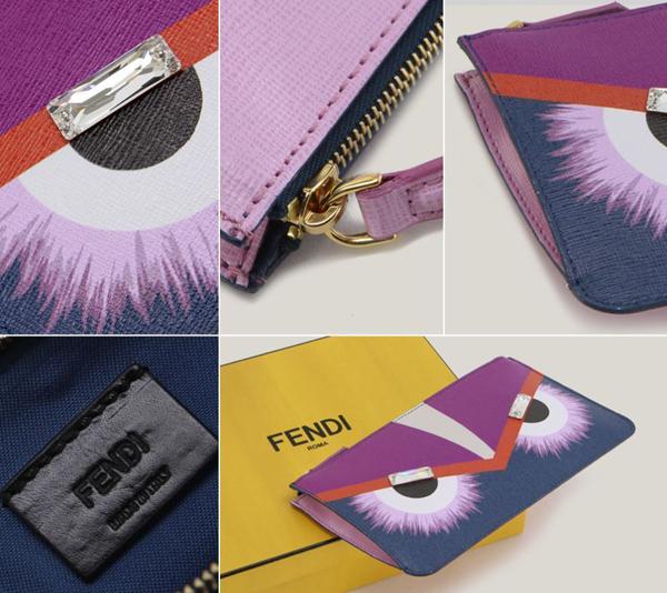 2015AW 希少 FENDI フェンディコピー モンスターコインケース