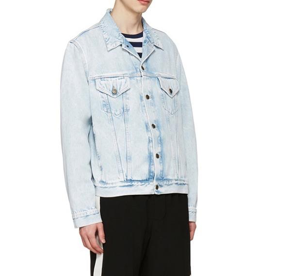 GUCCI 17SS Loved ストーン・ウォッシュ デニムジャケット 7102605