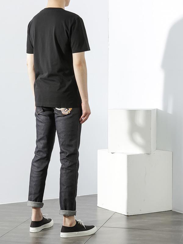【GUCCI】2017cruise グッチスーパーコピー レトロな80年代ロゴプリント Tシャツ ロゴTシャツ ブラック 7061901 