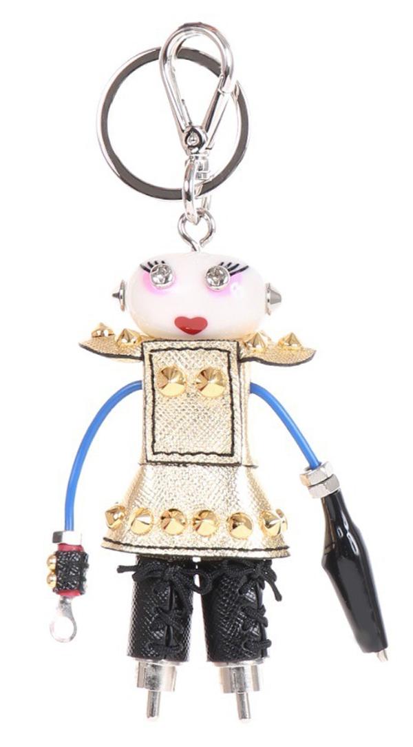 PRADAプラダスーパーコピー サフィアーノカーフ トリック キーホルダー 4種類 7070403