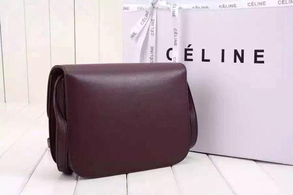 15/16AW■CELINE セリーヌスーパーコピー■セレブ愛用☆大人気Small Box Bag☆Terracotta