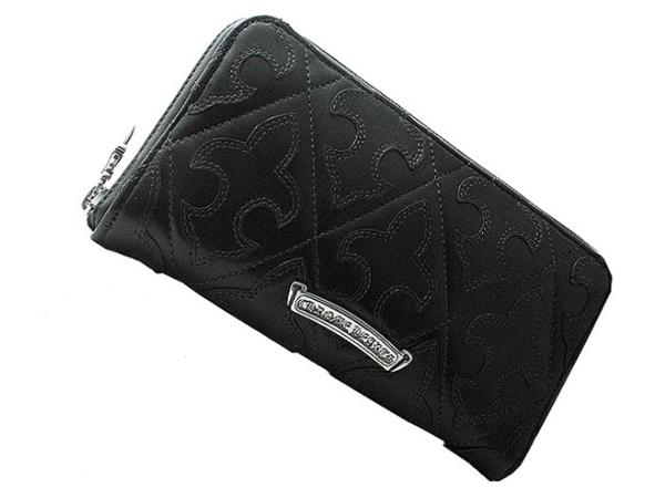 クロムハーツ 長財布コピー REC F ZIP フレア ブラック Chromehearts7010631