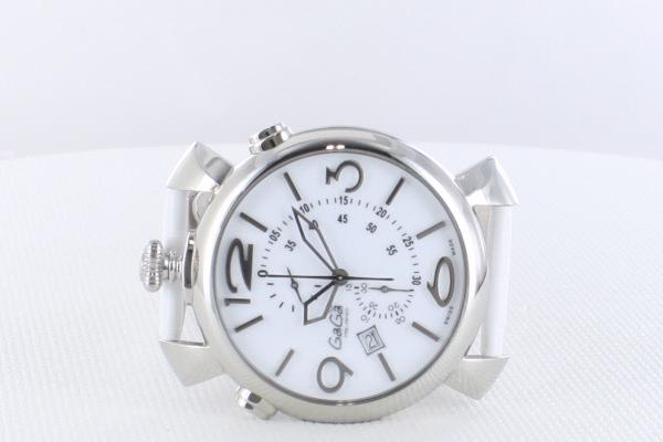 ガガミラノスーパーコピー シンクロノ46MM THIN CHRONO ステンレス 時計 5097.02WH