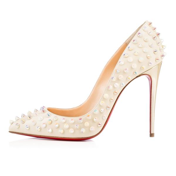 SS16/★Christian Louboutin ルブタン スーパーコピー★Follies Spikesパンプス10cm 6112427