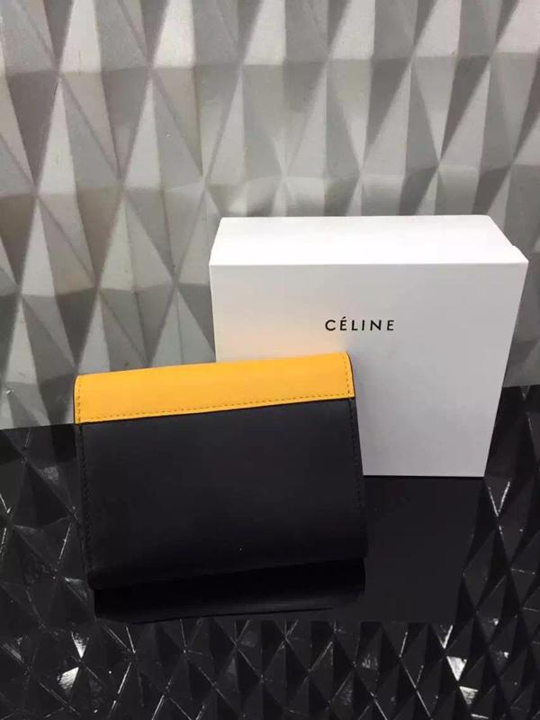 15/16AW《超レア 小さめバッグに》CELINE セリーヌスーパーコピー コイン&カードケース　黄☆☆☆