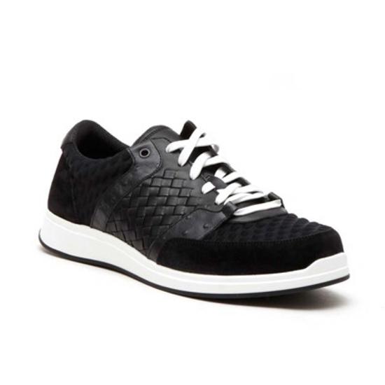 【BOTTEGA VENETA スーパーコピー】イントレチャート スエードスニーカー 
