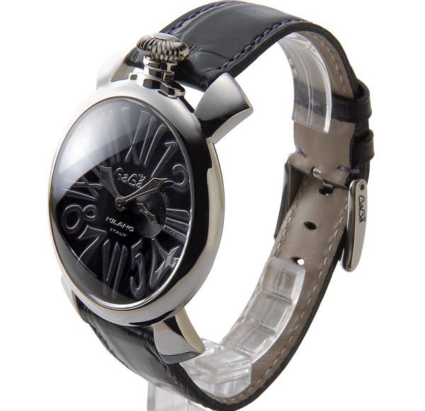 ガガミラノスーパーコピー スリム 46mm ステンレス 時計 ユニセックス 5084.1