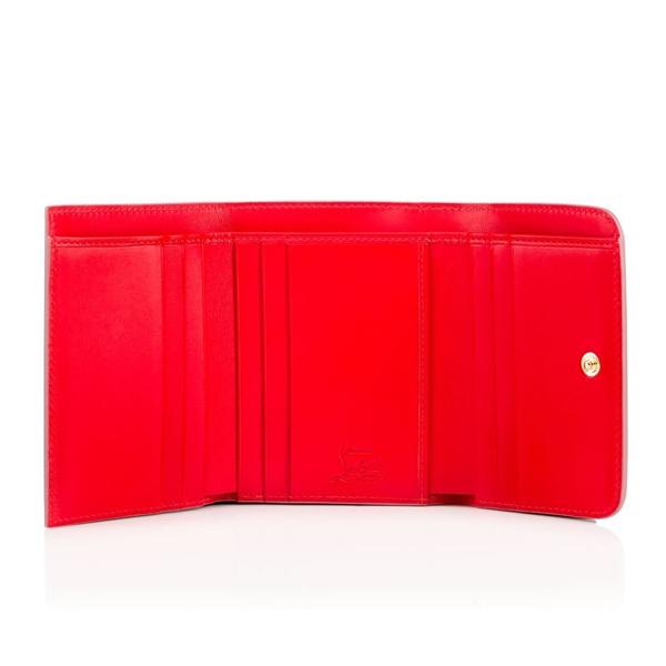 新作限定ピンク クリスチャンルブタン コピー Christian Louboutin★マカロン 折りたたみ財布 7042607