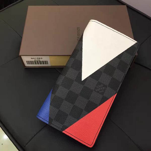 17AW新作 Louis Vuitton(ルイヴィトン スーパーコピー)★ブラザ ウォレット レガッタ N41593