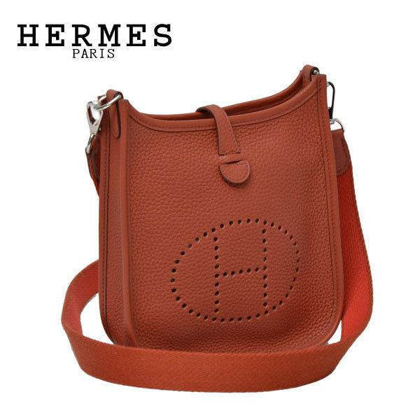即発★HERMES エヴリン 16(アマゾン) レッドピンク Q刻印 H065084CK
