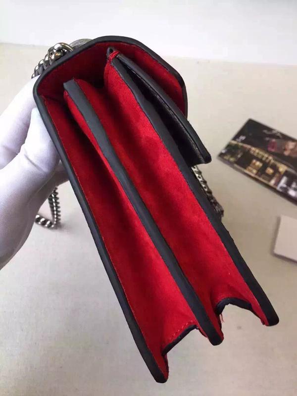 グッチ スーパーコピー 2015-16秋冬新作☆SALE セレブ愛用 DIONYSUSショルダーバッグ Red 16111421
