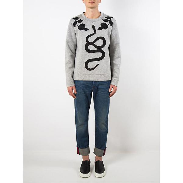 2016/17新着! GUCCI／グッチスーパーコピー ヘビ柄 DOUBLE JERSEYセーター 7080910