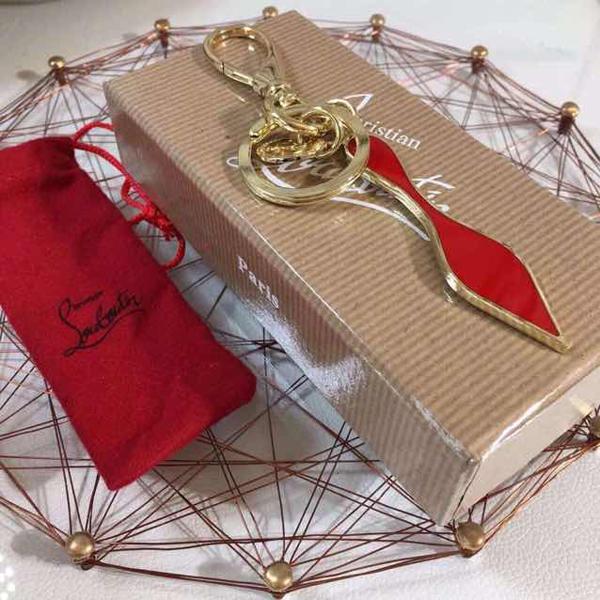 新作 ルブタン スーパーコピー Christian Louboutin キーホルダー Gold 611249