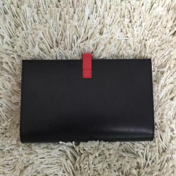 2015/16秋冬 CELINE セリーヌスーパーコピー★ストラップ ブラック 長財布