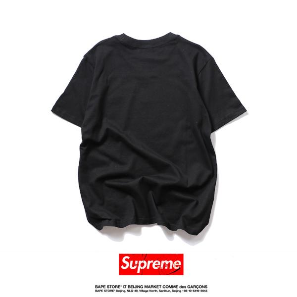 シュプリーム スーパーコピー Tシャツ SS17 SUPREME CDG COMME DES GARCONS BOX LOGO TEE BLACK 7090405