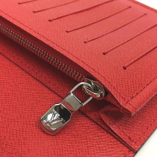 2017年秋冬限定 LOUIS VUITTON x SUPREME スーパーコピー シュプリーム 二つ折 長財布 