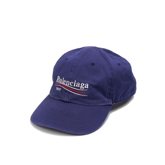 NEW☆バレンシアガ  キャップ コピーBALENCIAGA パリColette 限定 ロゴキャップ ブルー7090103