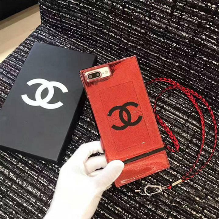 シャネル iphone6s plusケース 衝撃性 CHANEL iphone8ケース キラキラ アイホン7plusケース カワイイ ストラップ付き 女子愛用 7092313